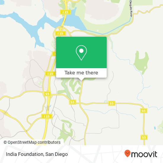Mapa de India Foundation