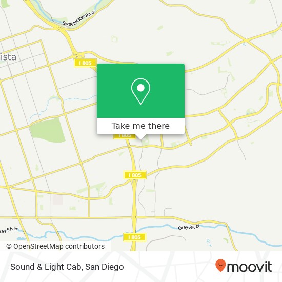 Mapa de Sound & Light Cab