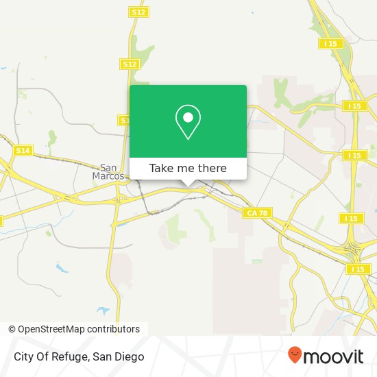 City Of Refuge map