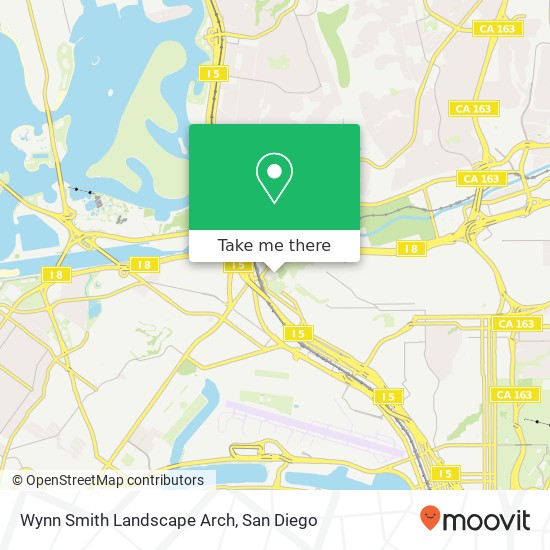Wynn Smith Landscape Arch map