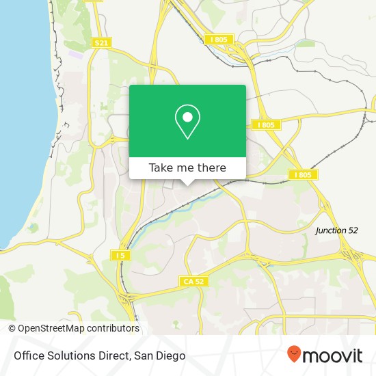 Office Solutions Direct map