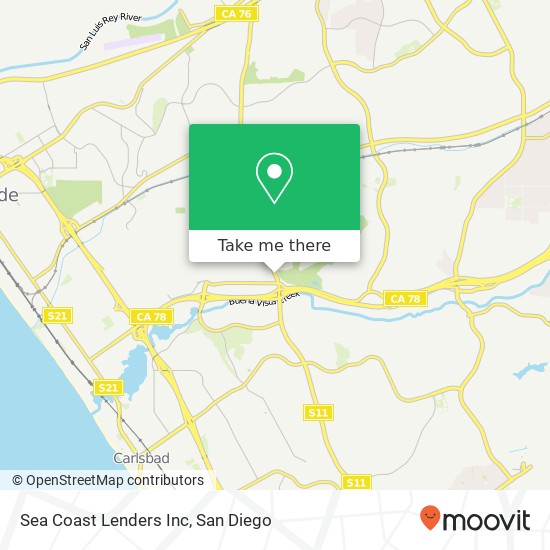 Sea Coast Lenders Inc map