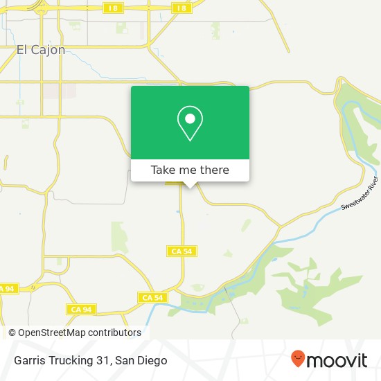 Mapa de Garris Trucking 31