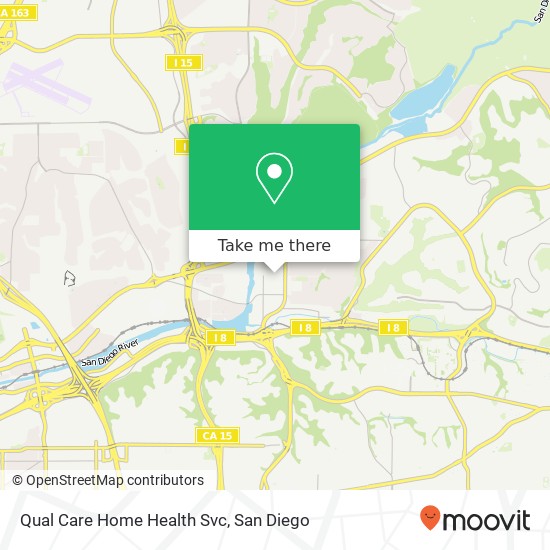 Qual Care Home Health Svc map