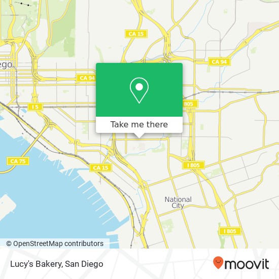 Mapa de Lucy's Bakery