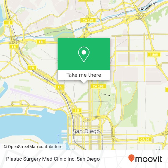 Plastic Surgery Med Clinic Inc map