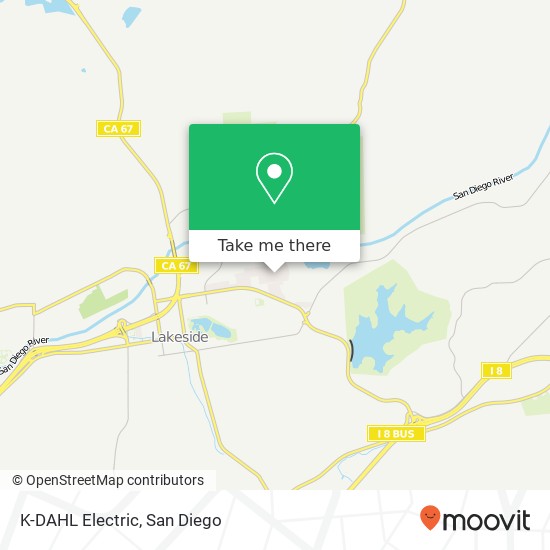 Mapa de K-DAHL Electric