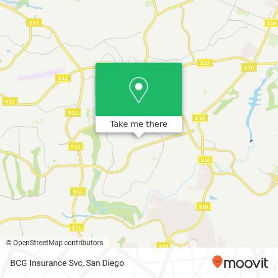 BCG Insurance Svc map