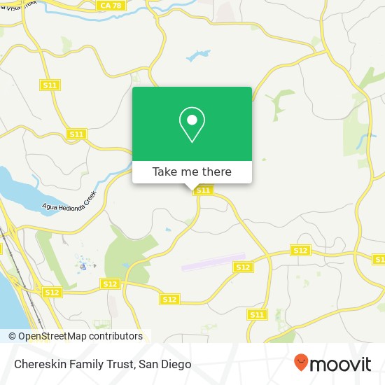 Mapa de Chereskin Family Trust