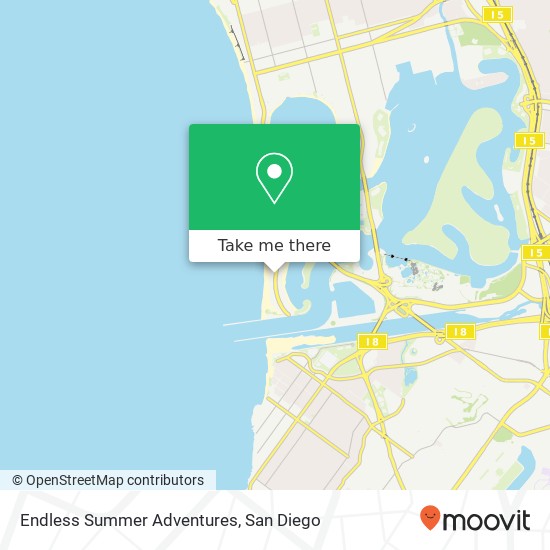 Endless Summer Adventures map