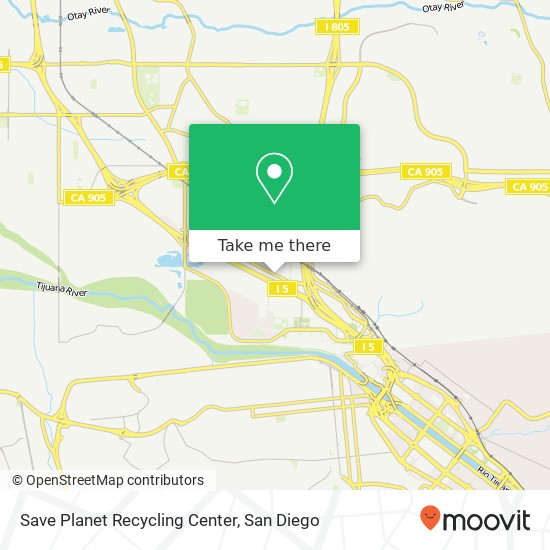 Mapa de Save Planet Recycling Center