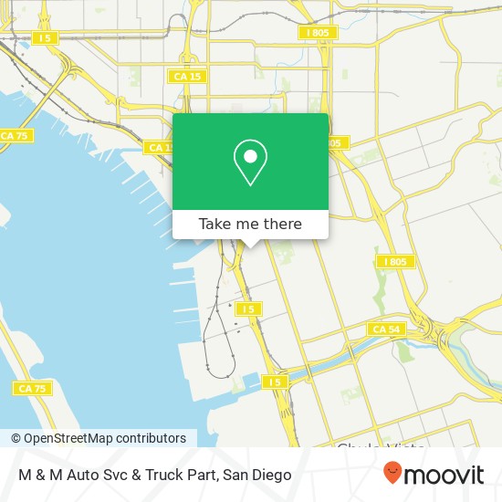 M & M Auto Svc & Truck Part map