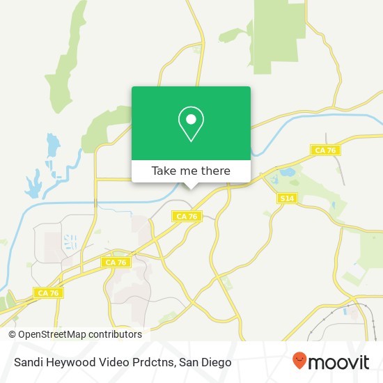 Sandi Heywood Video Prdctns map