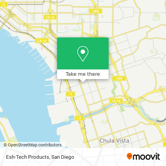 Esh-Tech Products map
