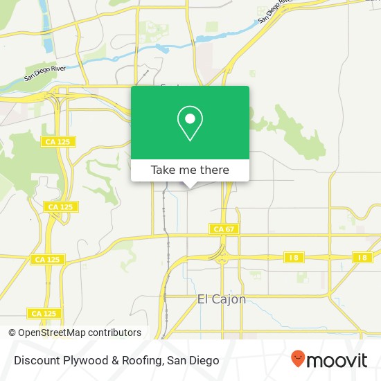 Discount Plywood & Roofing map
