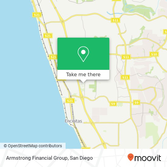 Armstrong Financial Group map