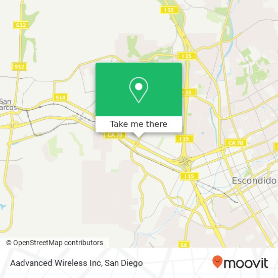 Aadvanced Wireless Inc map