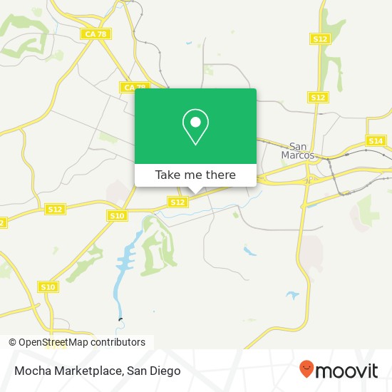 Mocha Marketplace map