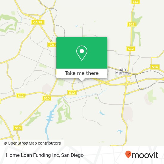 Mapa de Home Loan Funding Inc