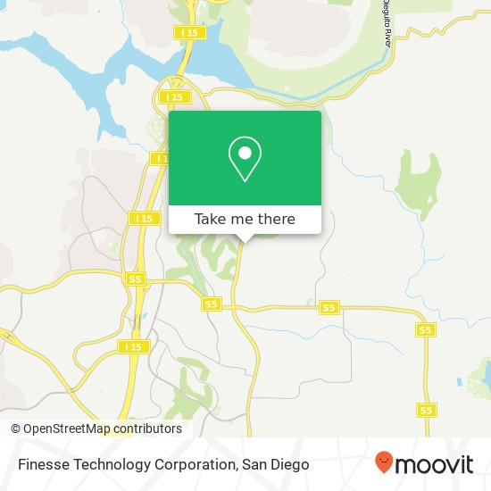 Finesse Technology Corporation map