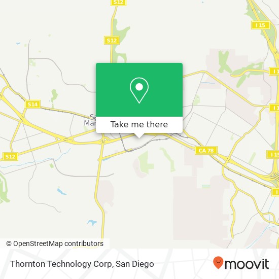 Thornton Technology Corp map