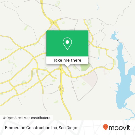 Emmerson Construction Inc map