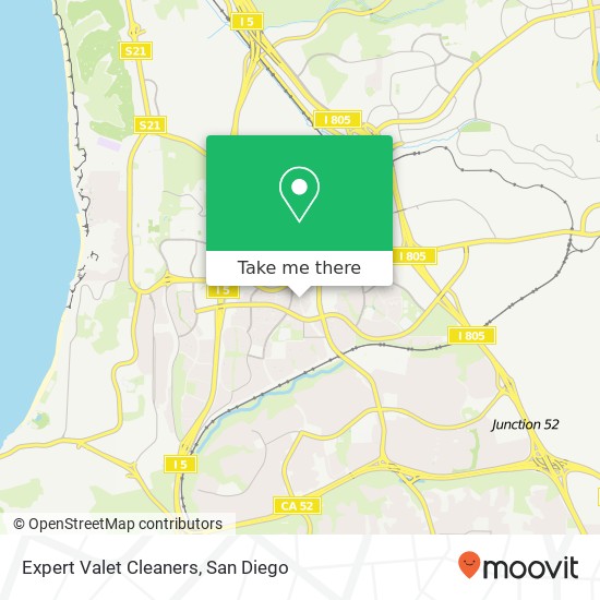 Expert Valet Cleaners map
