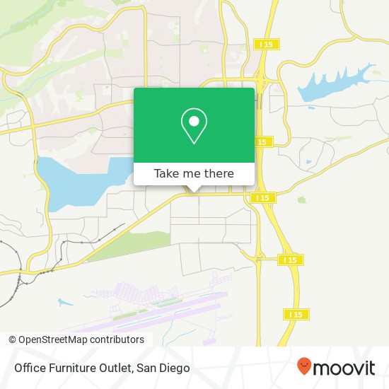 Office Furniture Outlet map