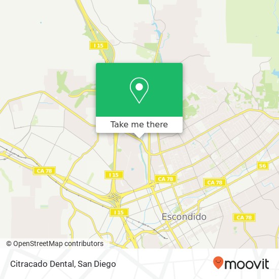 Mapa de Citracado Dental