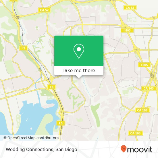 Wedding Connections map