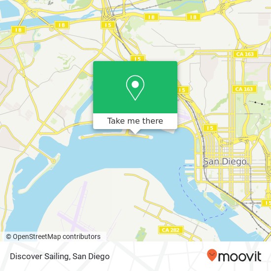 Discover Sailing map