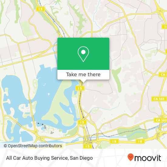 All Car Auto Buying Service map