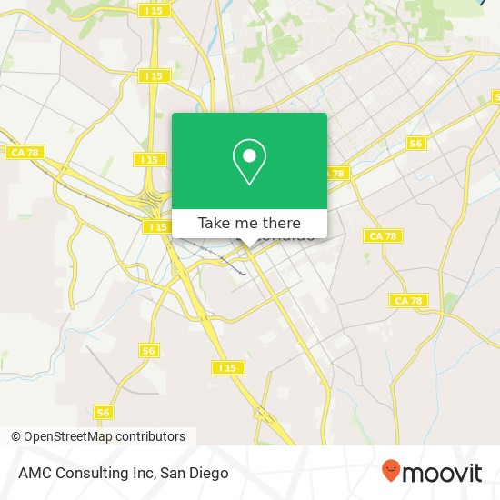 Mapa de AMC Consulting Inc