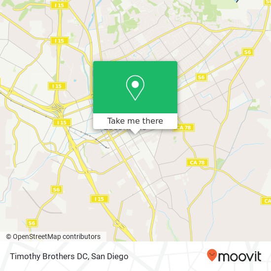 Timothy Brothers DC map