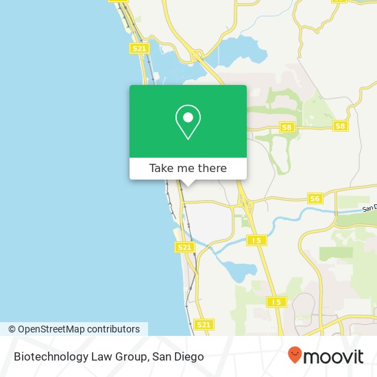 Mapa de Biotechnology Law Group