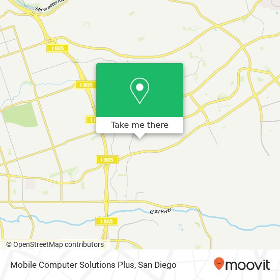 Mobile Computer Solutions Plus map