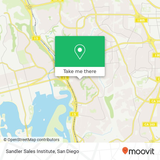 Sandler Sales Institute map