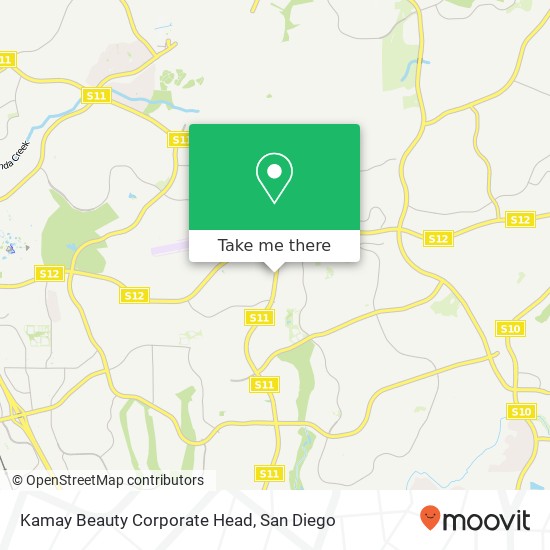 Kamay Beauty Corporate Head map