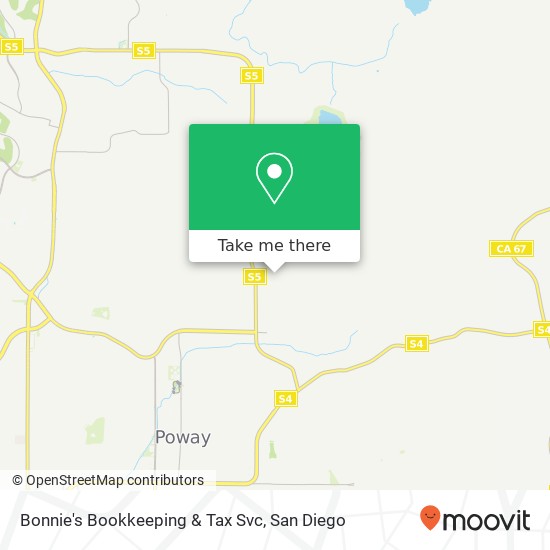 Bonnie's Bookkeeping & Tax Svc map