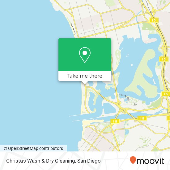 Christa's Wash & Dry Cleaning map