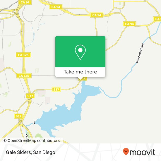 Gale Siders map