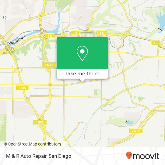 Mapa de M & R Auto Repair