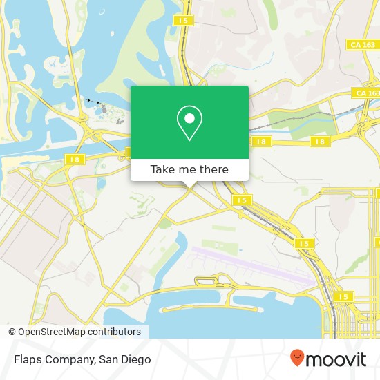Flaps Company map