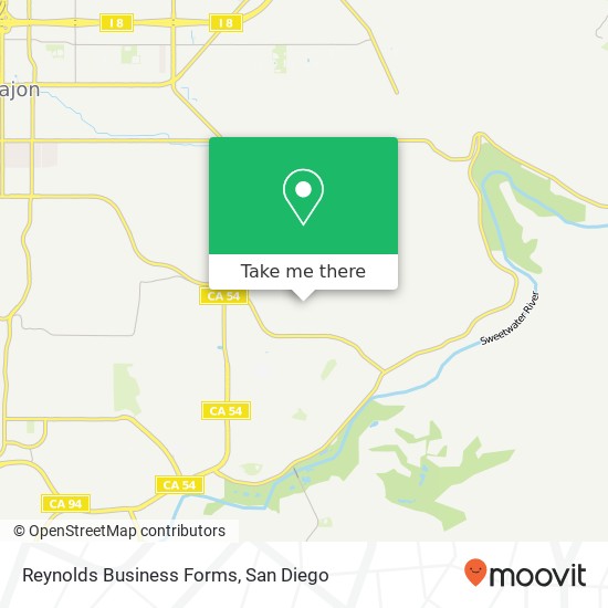 Reynolds Business Forms map