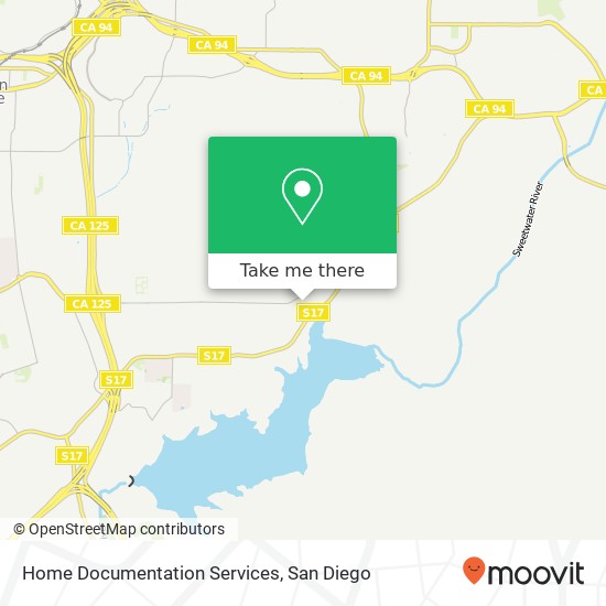 Mapa de Home Documentation Services