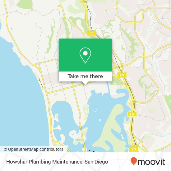 Mapa de Howshar Plumbing Maintenance