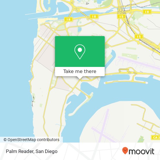 Palm Reader map