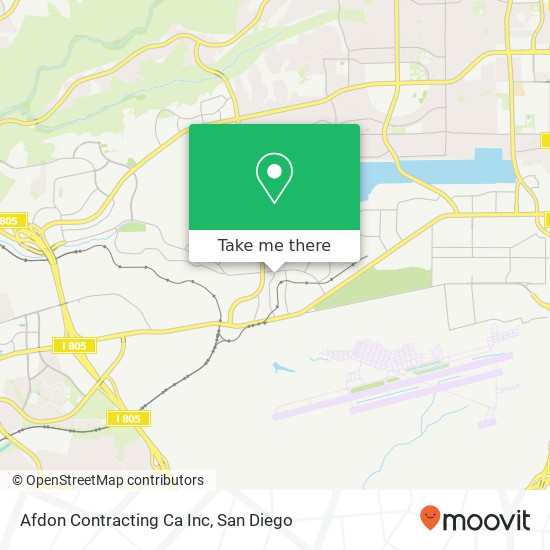 Afdon Contracting Ca Inc map