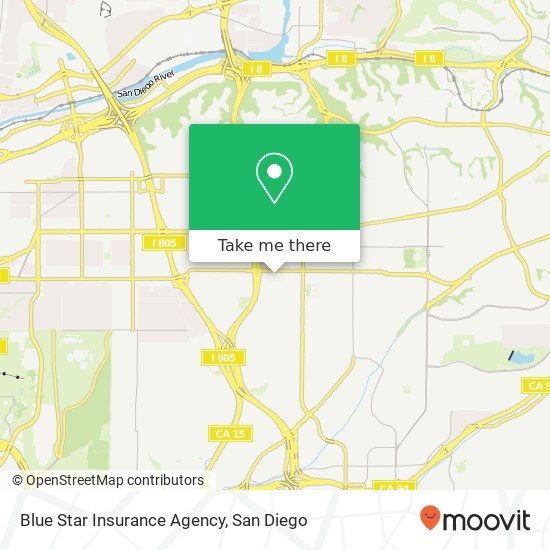 Blue Star Insurance Agency map