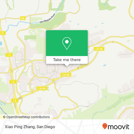 Xiao Ping Zhang map